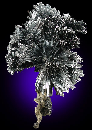 Mineral Specimens: Stibnite from Herja Mine, Cavnik, Transylvania, Romania