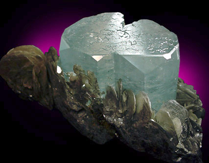 Mineral Specimens: Beryl var. Aquamarine from Gilgit, Pakistan