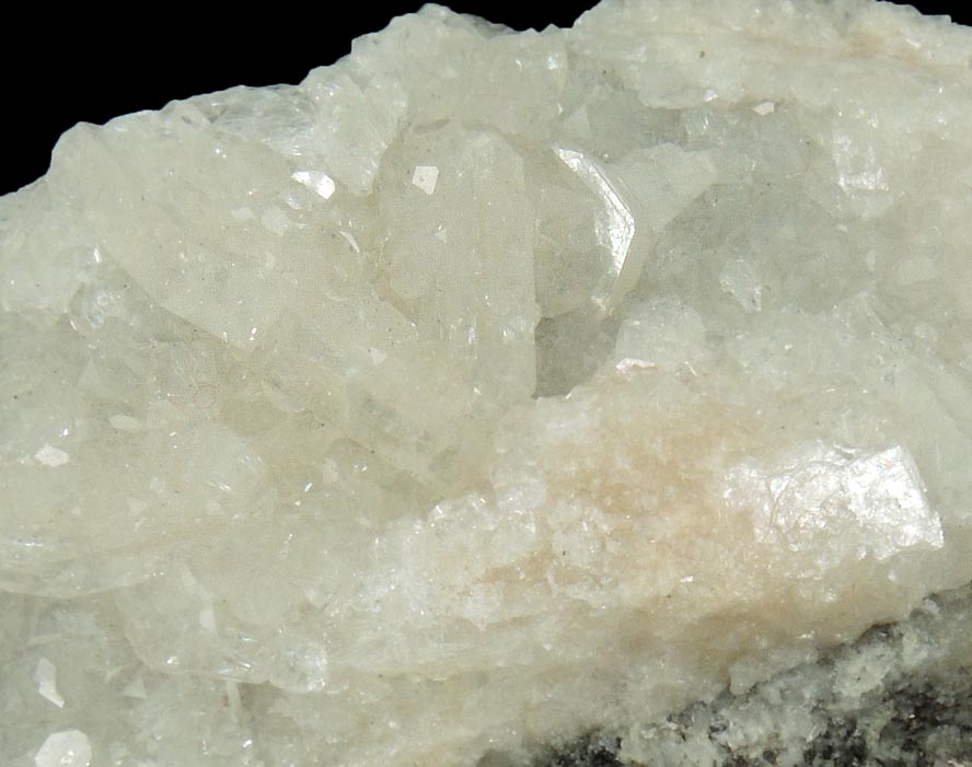 Detail view of mineral Apophyllite for sale from Water Tunnel No.3 under Manhattan Island, New York City, New York County, New York