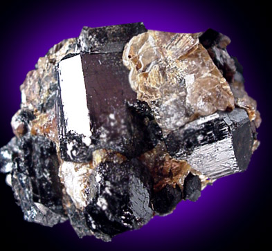 Mineral Specimens: Schorl Tourmaline in Quartz from Harvard Quarry, Greenwood, Maine