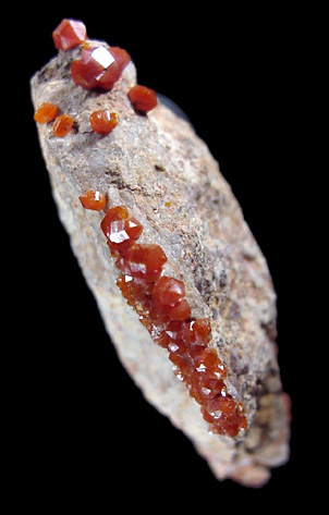 Mineral Specimens: Vanadinite from J. C. Holmes claim, Patagonia, Arizona