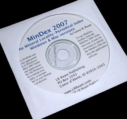MinDex 2007-The Mineral Locality Periodical Index